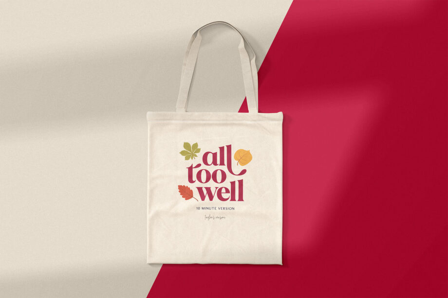 Taylor Swift All Too Well Lyrics Tote Bag