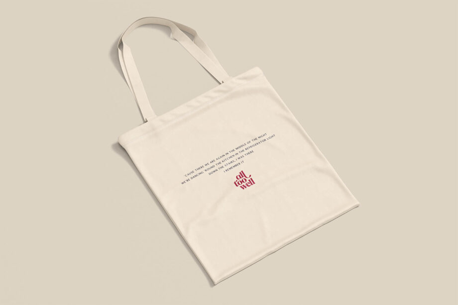 Taylor Swift All Too Well Lyrics Tote Bag